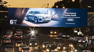 悉尼新南威尔士州戈登中心天桥LED数字广告屏