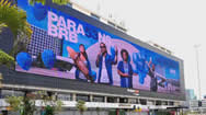 巴西利亚市中心拉丁美洲最大尺寸的高清电子屏广告