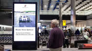 伦敦希思罗国际机场T2+T3+T4+T5国际到达高清LCD屏