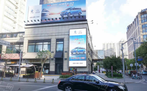 上海市新天地济南路9号（九号商场）两侧LED